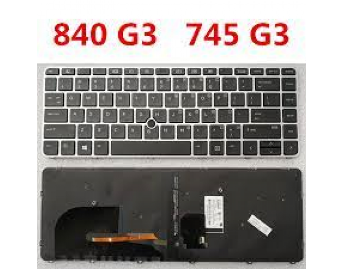 LAPTOP KEYBOARD FOR HP ELITEBOOK 840 G3 (WITH BACKLIT)